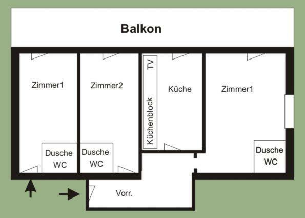 Apartments Jaeger Trins Eksteriør bilde